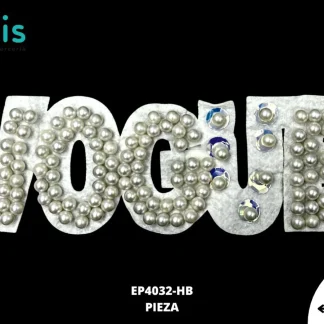 PARCHES PEDRERIA LETRAS VOGUE EP4032-HB