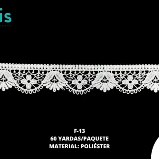 GUIPIUR POLIESTER BILLOSO PLANO F-13 BLANCO