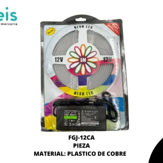 LUCES PARA EXTERIOR 12 V FGJ-12C 5 MTS/PZ CALIDO