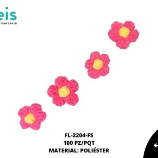 FLOR LANA 4 CM FL-2204-FS 100 PZ/PQT FUCSIA