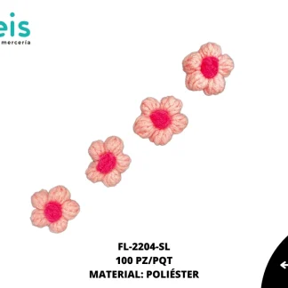 FLOR LANA 4 CM FL-2204-SL 100 PZ/PQT SALMON