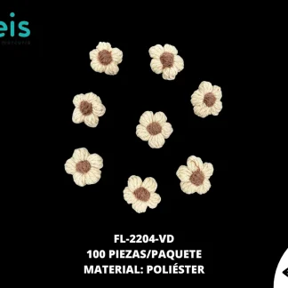 FLOR LANA 4 CM FL-2204-VD 100 PZ/PQT BEIGE