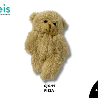 MINI PELUCHE 25 PZ/PQT GJX-11 BEIGE