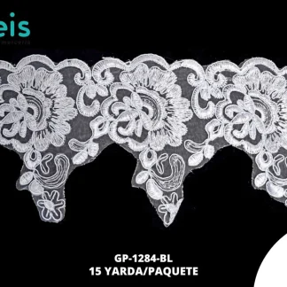 GUIPIUR SEDA DE LECHE CEREMONIAS GP-1284-BL BLANCO 11 CM 15 YARDAS/PAQUETE