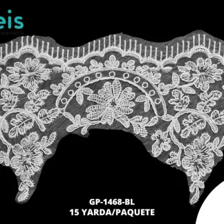 GUIPIUR SEDA DE LECHE CEREMONIAS GP-1468-BL BLANCO 15.5 CM 15 YARDAS/PAQUETE
