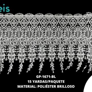 GUIPIUR POLIESTER BRILLOSO 15 YDS/PQT GP-1671-BL