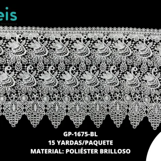 GUIPIUR POLIESTER BRILLOSO 15 YDS/PQT GP-1675-BL