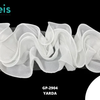 GUIPIUR SEDA DE LECHE TUL GP-2904 BLANCO 30 CM