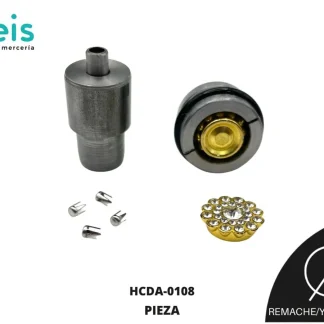 DADO PARA REMACHE FLORAL DOBLE 12MM