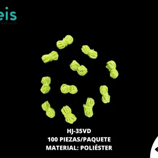 FLOR LANA 4 CM HJ-35VD 100 PZ/PQT VERDE