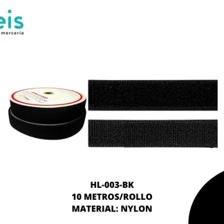 Contactel Negro 40mm, 10 m/rollo