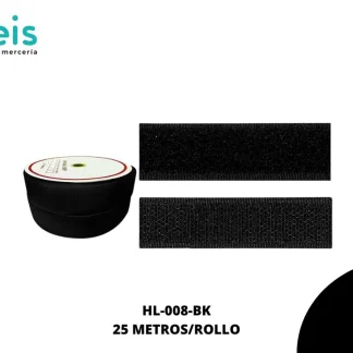 Contactel Negro 50mm, 25 m/rollo