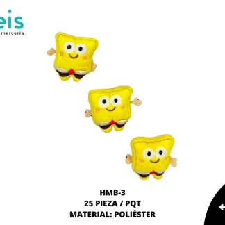MINI PELUCHE BOB ESPONJA 25 PZ/PQT