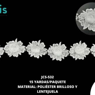 GUIPIUR POLIESTER LENTEJUELA JCS-532