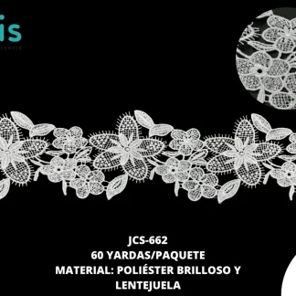 GUIPIUR POLIESTER LENTEJUELA JCS-662