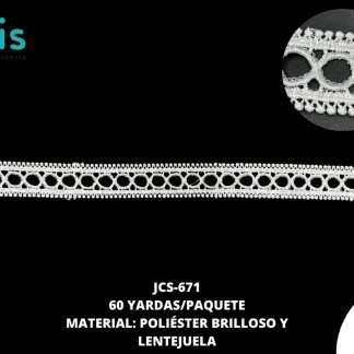 GUIPIUR POLIESTER LENTEJUELA JCS-671