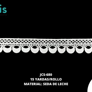 GUIPIUR SEDA DE LECHE BLANCO JCS-680