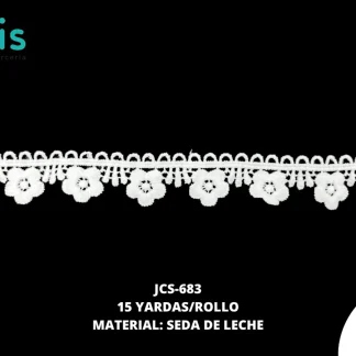 GUIPIUR SEDA DE LECHE BLANCO JCS-683