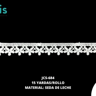 GUIPIUR SEDA DE LECHE BLANCO JCS-684