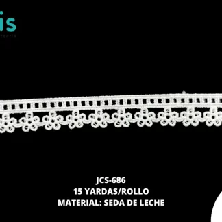 GUIPIUR SEDA DE LECHE BLANCO JCS-686