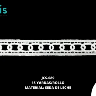 GUIPIUR SEDA DE LECHE BLANCO JCS-689
