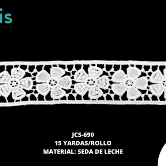 GUIPIUR SEDA DE LECHE BLANCO JCS-690