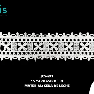 GUIPIUR SEDA DE LECHE BLANCO JCS-691