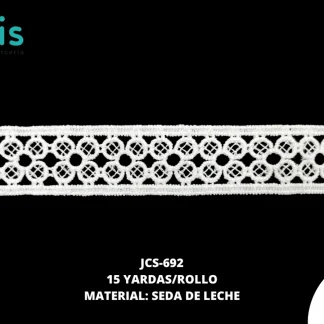 GUIPIUR SEDA DE LECHE BLANCO JCS-692