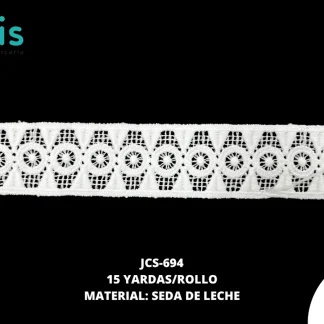 GUIPIUR SEDA DE LECHE BLANCO JCS-694