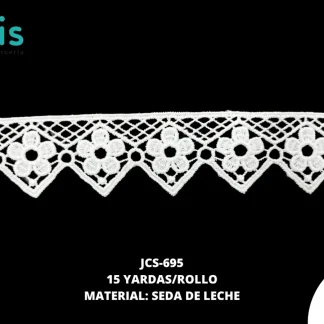 GUIPIUR SEDA DE LECHE BLANCO JCS-695