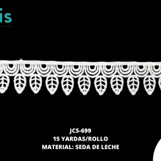 GUIPIUR SEDA DE LECHE BLANCO JCS-699