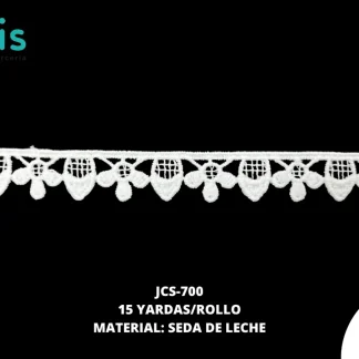 GUIPIUR SEDA DE LECHE BLANCO JCS-700