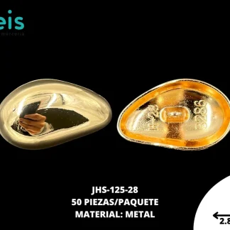BOTON METAL DORADO 28MM JHS-125-28