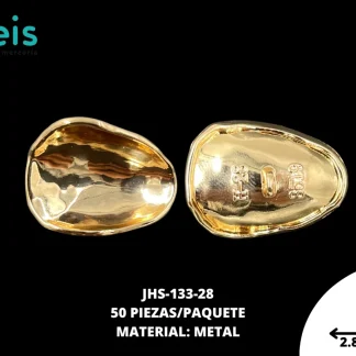 BOTON METAL DORADO 28MM JHS-133-28