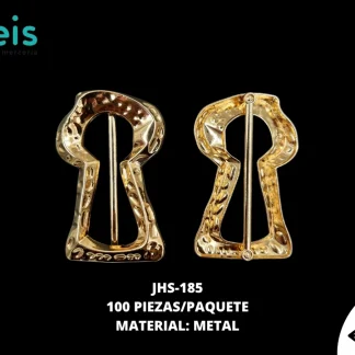 HERRAJE METAL CERRADURA DORADO JHS-185