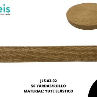 CINTAS ELASTICOS CINTURON JLS-03 50 YDS/R BEIGE