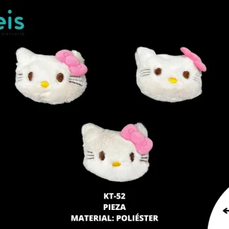MINI PELUCHE KITTY MORENA 25 PZ/PQT