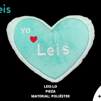 ALMOHADA CORAZON LEIS 24 CM