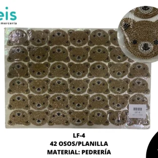 PEDRERIA PLANILLAS CARA OSO LF-4 24cmX40cm 42 O/PLANILA