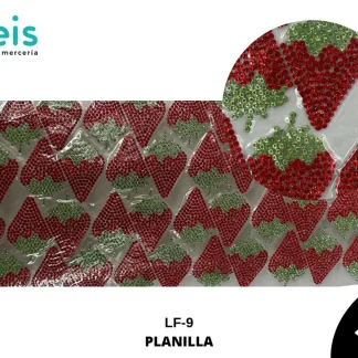 PEDRERIA PLANILLAS FRESA LF-9 16cmX41cm 54 FRESAS