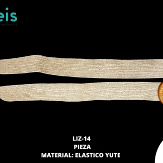 CINTURON 5.0 CM LIZ-14 12 PZ/PQT BEIGE