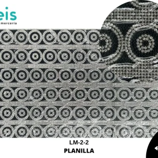 PEDRERIA PLANILLAS CIRCULOS LM-2-2 24cmX40cm