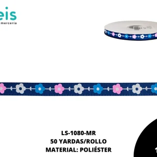 CINTA FAYA ESTAMP REF:2076(1.0CM) MARINO 50YD/RLL