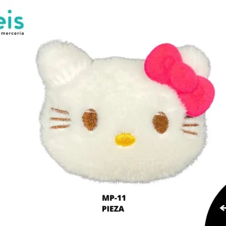 MINI PELUCHE KITTY CABEZA 25 PZ/PQT MP-11 MULTICOLOR