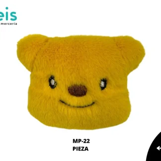 MINI PELUCHE WINNIW POOH CABEZA 25 PZ/PQT MP-22 AMARILLO