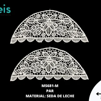 MANGAS SEDE DE LECHE MS681 BLANCO
