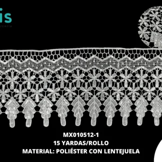GUIPIUR POLIESTER LENTEJUELA MX010512-1