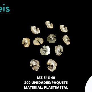 BOTON PLASTICO PATA DECORADO LINEAS 40L 200 PZ/PAQ