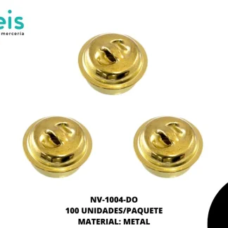 CASCABEL REF: N4(1.6cm) DORADO 100 u/pqt