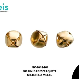 CASCABEL REF: 20MM DORADO 500 UNI/PQT
